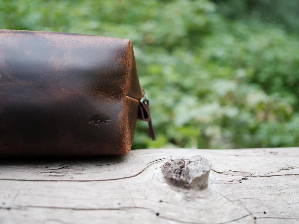 Man Bags Kobuk Dopp Kit by Groovy Groomsmen Gifts