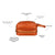 Man Bags Leather Toiletry Bag with Under Compartment by Groovy Groomsmen Gifts