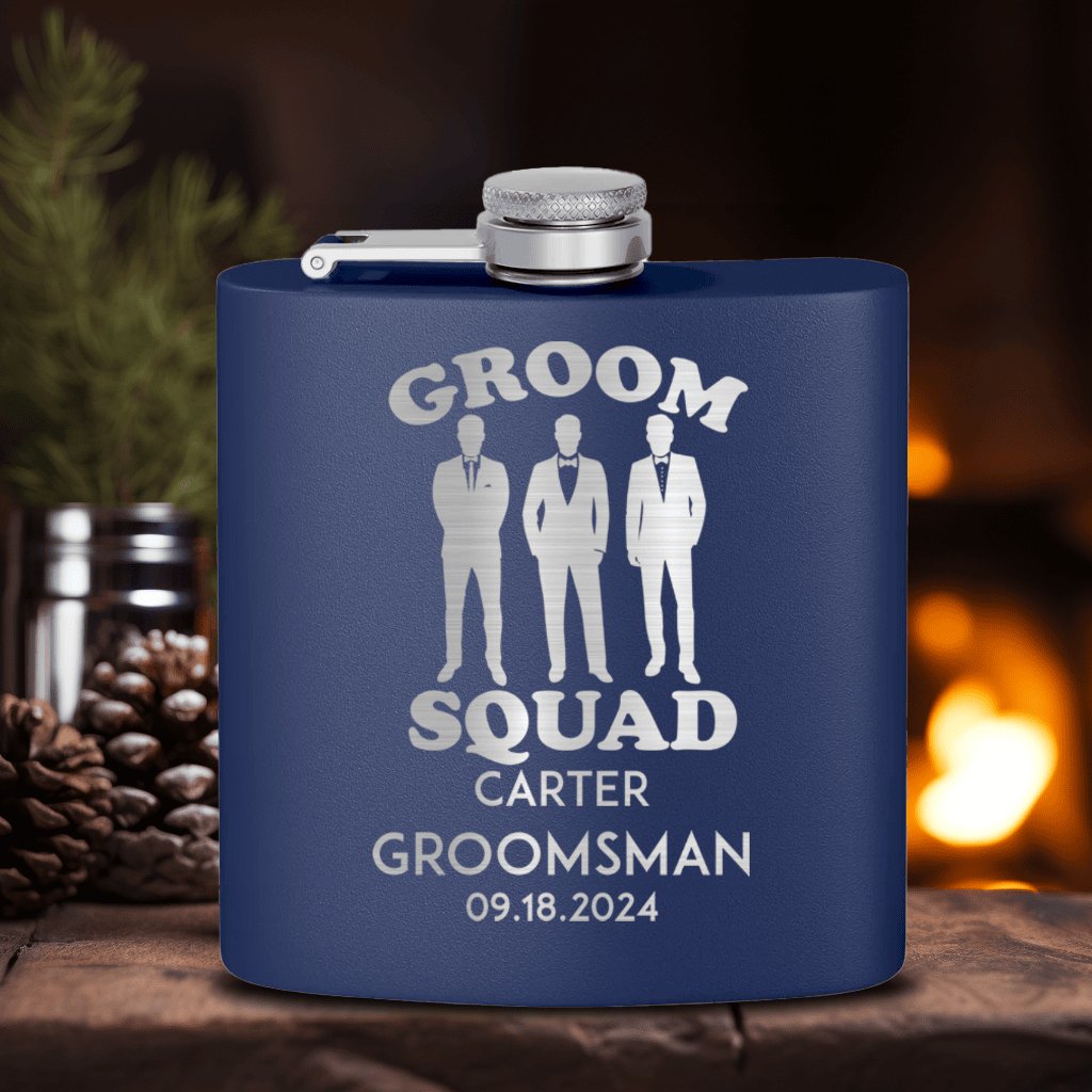 Men In Black Flask - Groovy Groomsmen Gifts