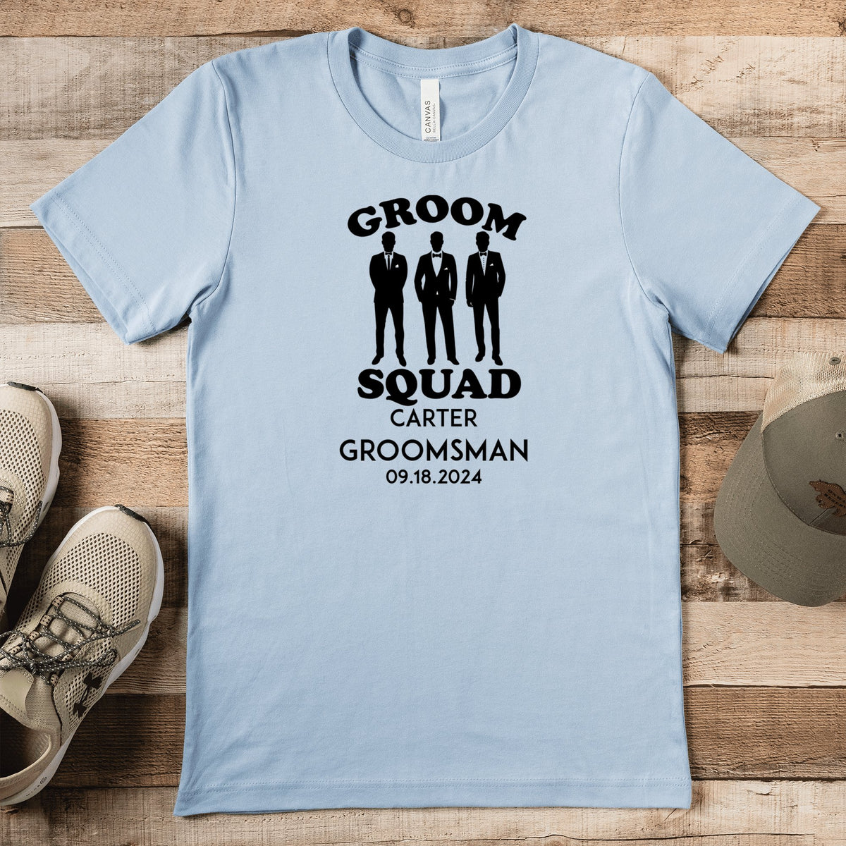 Groomsman Mens T Shirt Men In Black Mens T Shirt by Groovy Groomsmen Gifts