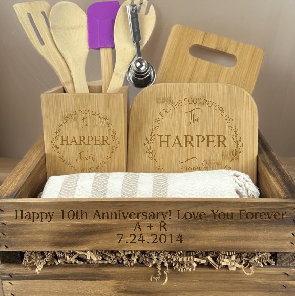 Gift Set Messes & Memories Anniversary Gift Set by Groovy Groomsmen Gifts