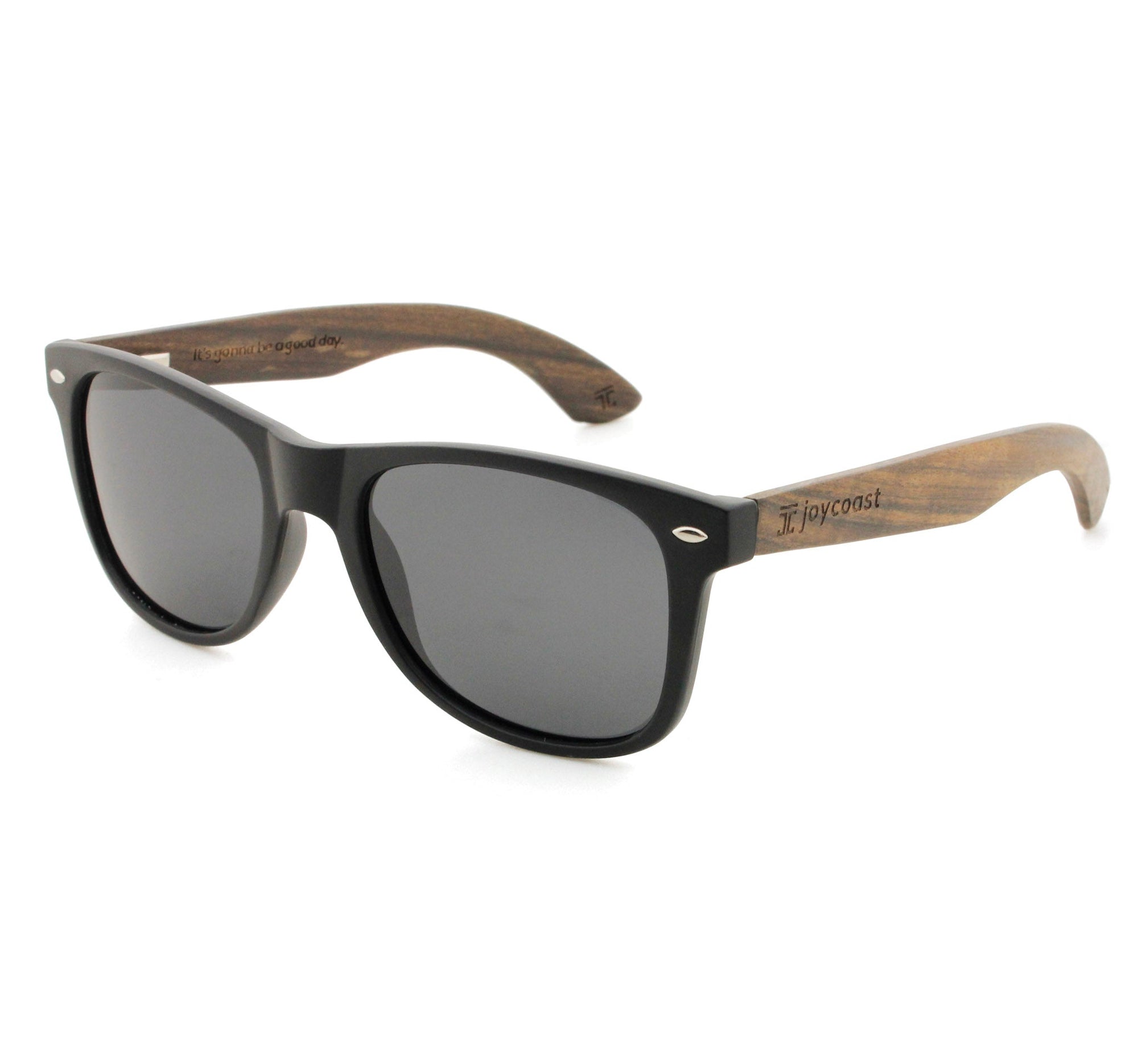 Wooden Sunglasses Mozz | American Walnut Sunglasses by Groovy Groomsmen Gifts