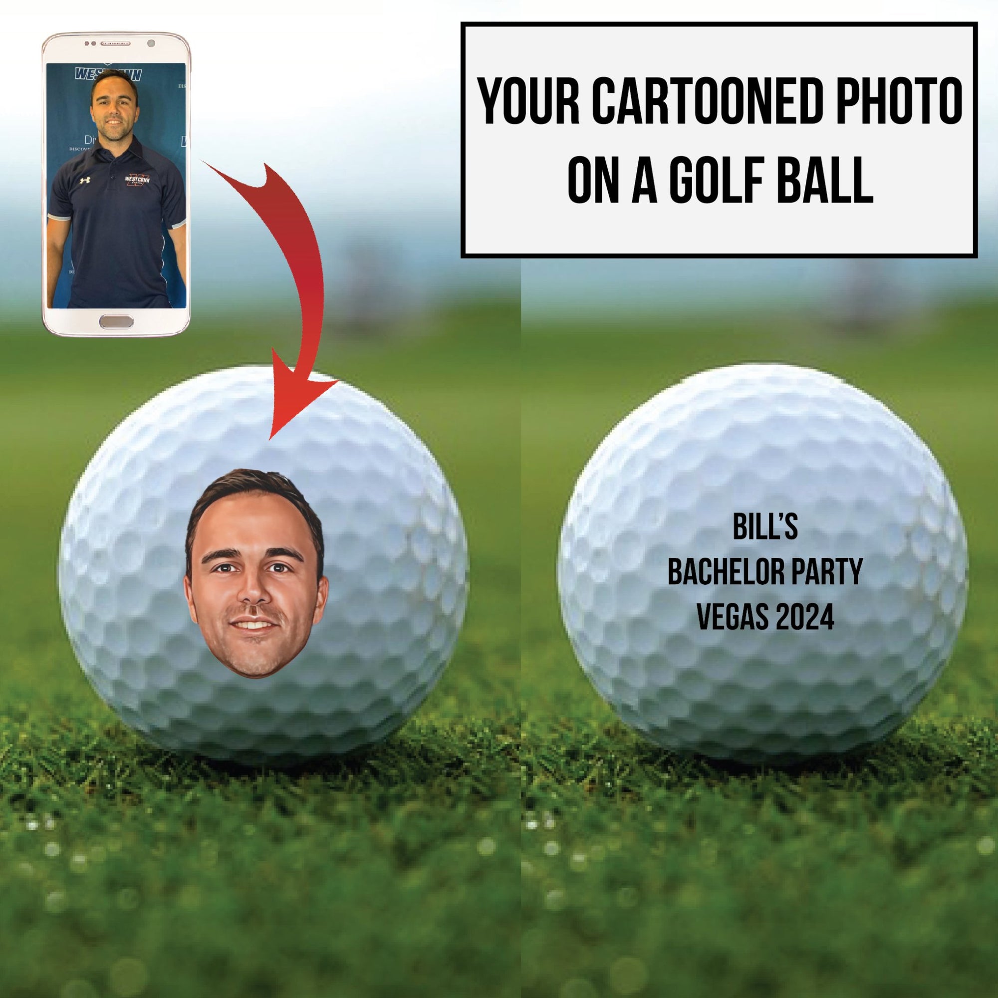 Golf Mug Shot Golf Balls by Groovy Groomsmen Gifts