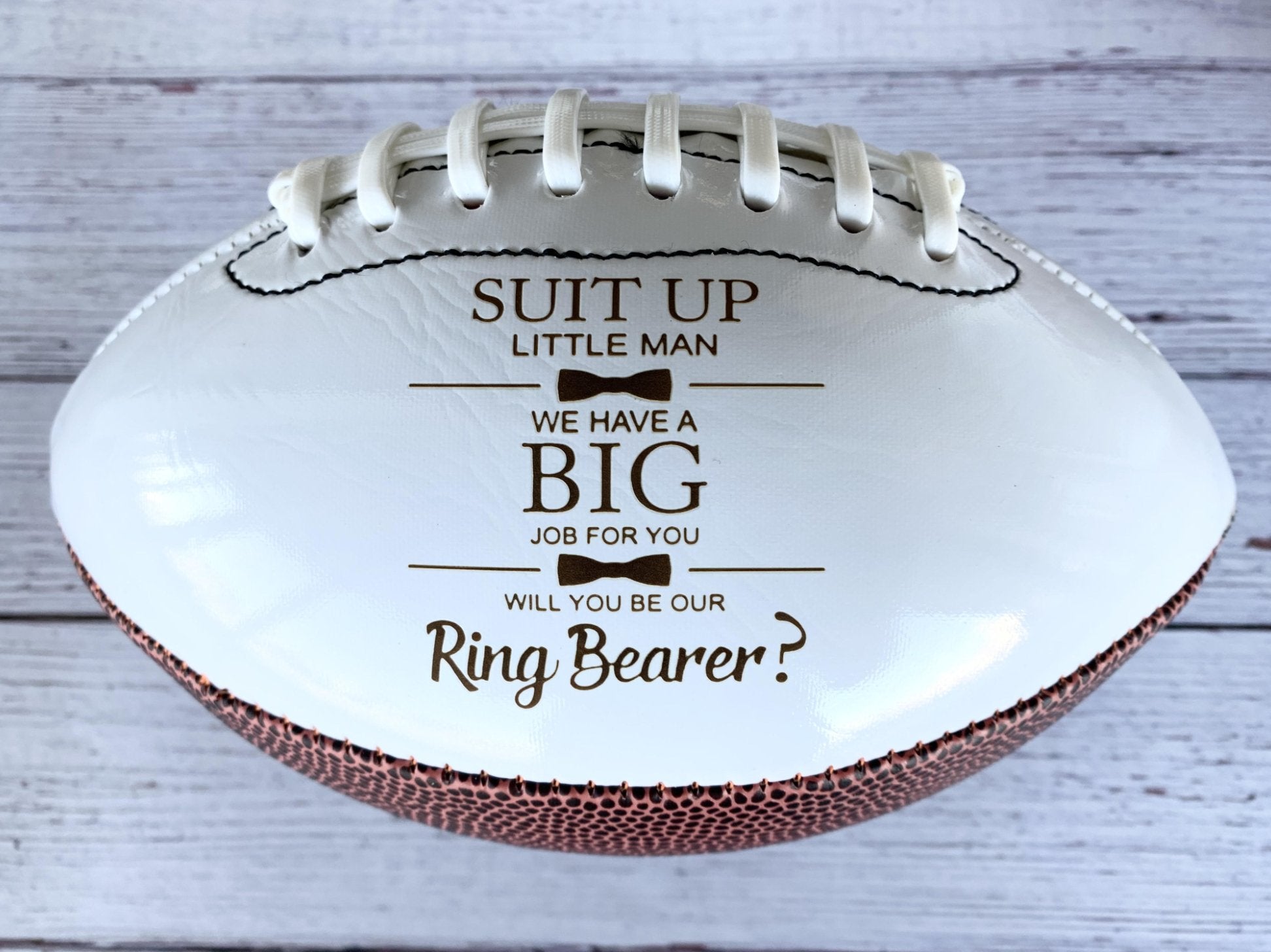 Sports Groomsmen Gifts MVP Ring Bearer Proposal by Groovy Groomsmen Gifts