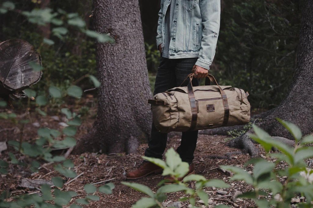 Nomad Canvas Duffel - Groovy Groomsmen Gifts