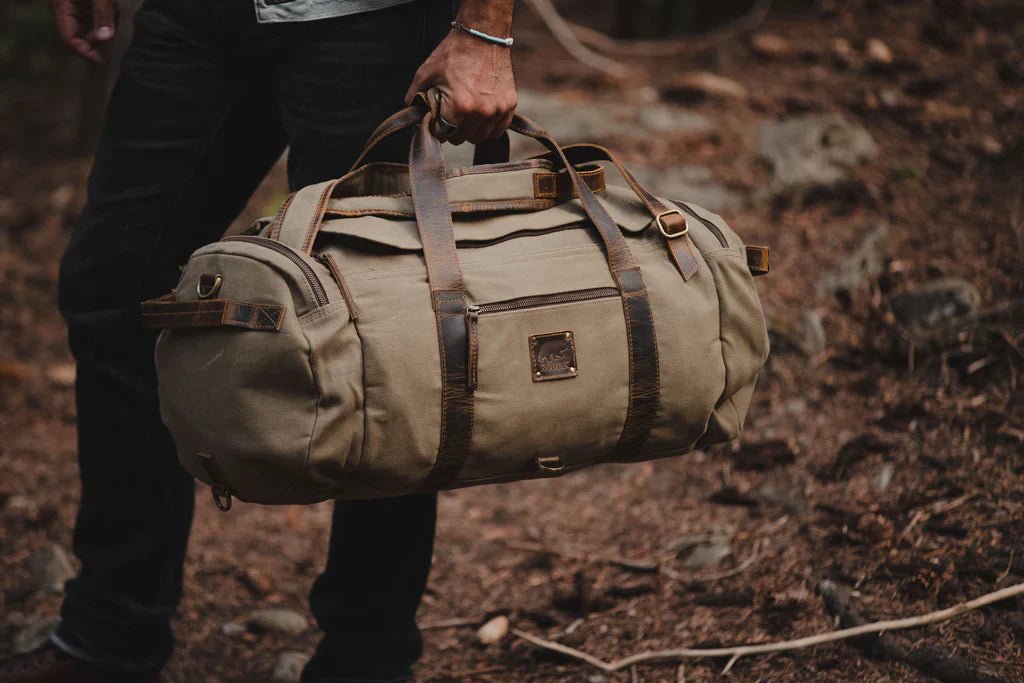 Nomad Canvas Duffel - Groovy Groomsmen Gifts