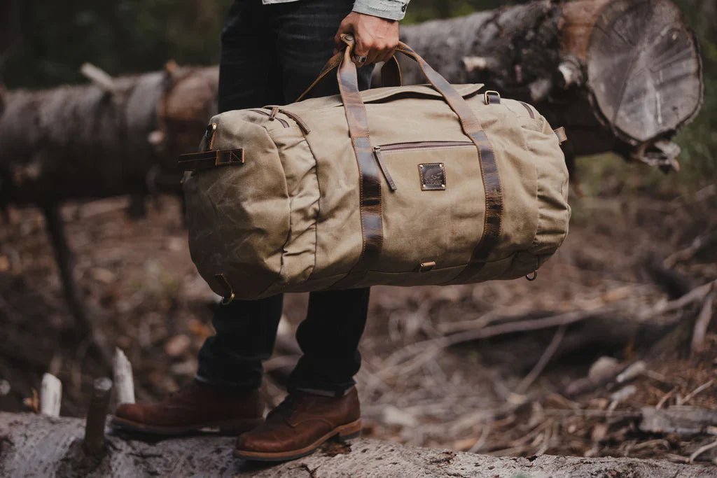 Nomad Canvas Duffel - Groovy Groomsmen Gifts