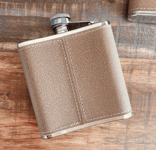 Personalized Flasks Monogram Flask by Groovy Groomsmen Gifts