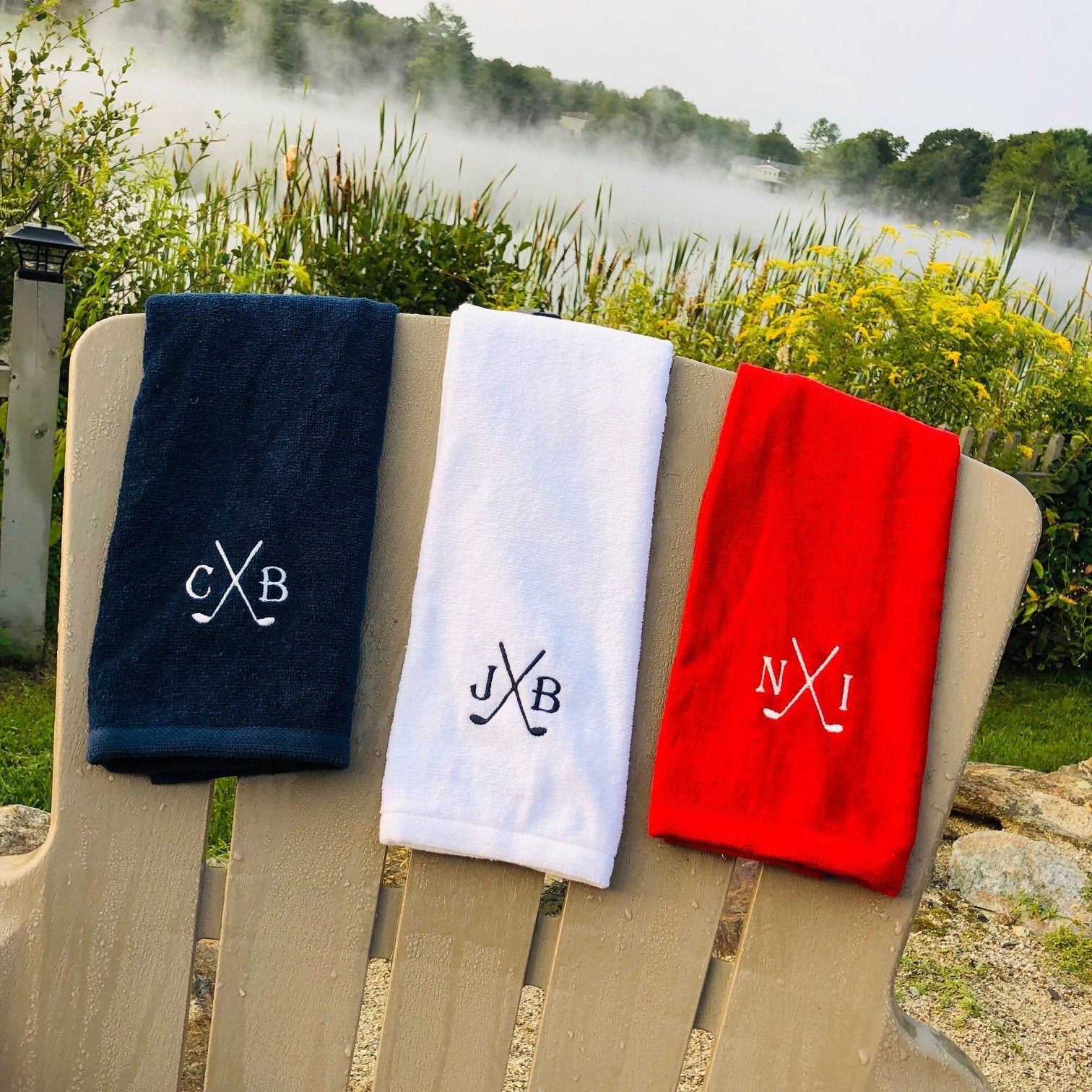 Personalized Golf Towel - Groovy Groomsmen Gifts