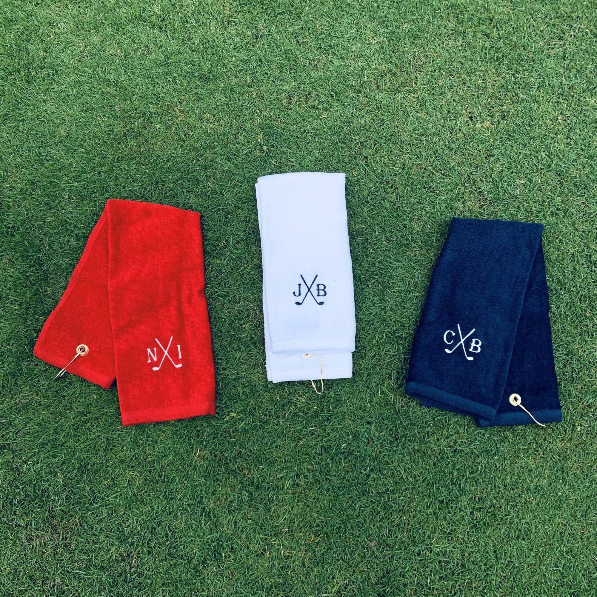 Personalized Golf Towel - Groovy Groomsmen Gifts