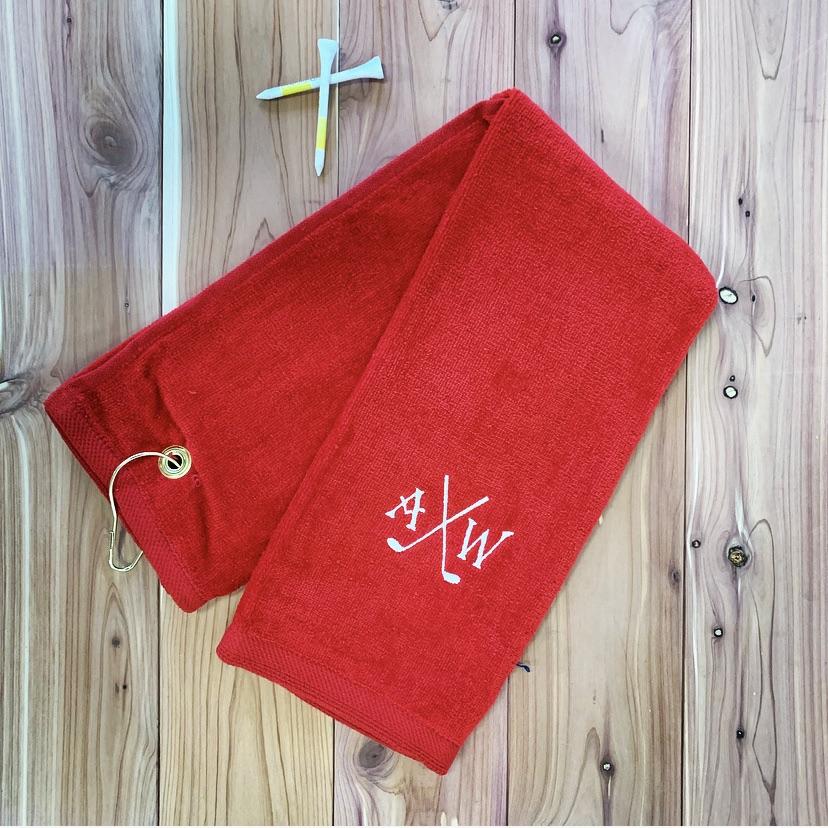 Personalized Golf Towel - Groovy Groomsmen Gifts