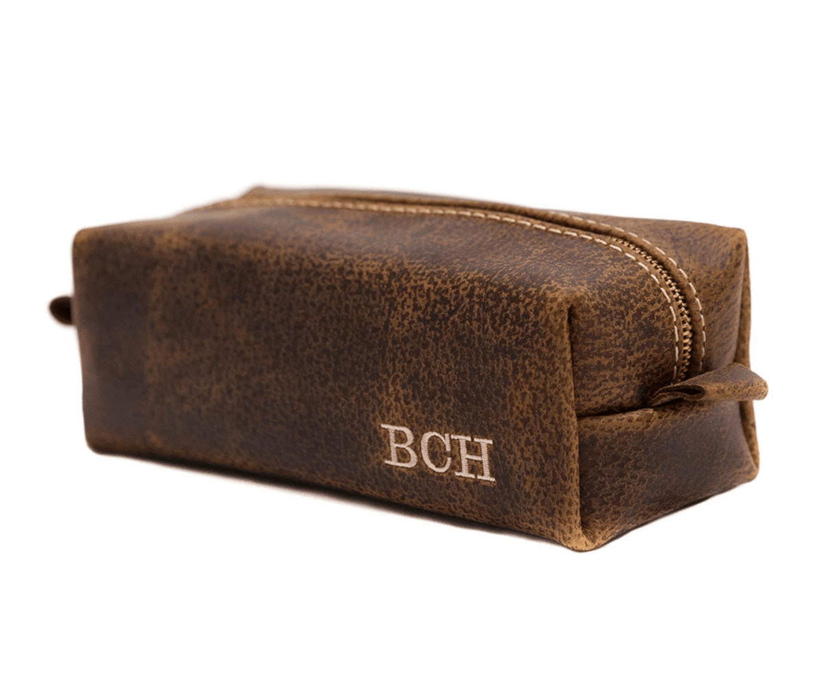 Personalized Toiletry Bag Leatherman Toiletry by Groovy Groomsmen Gifts