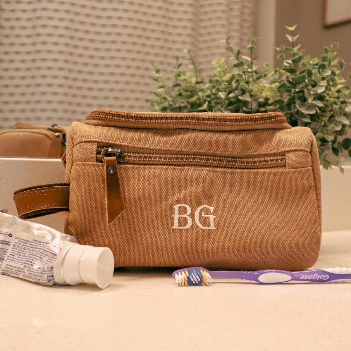 Personalized Toiletry Bag Personalized Gentleman's Toiletry Bag for Groomsmen by Groovy Groomsmen Gifts