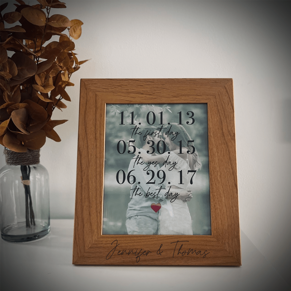 Picture Frame Forever Frame by Groovy Groomsmen Gifts