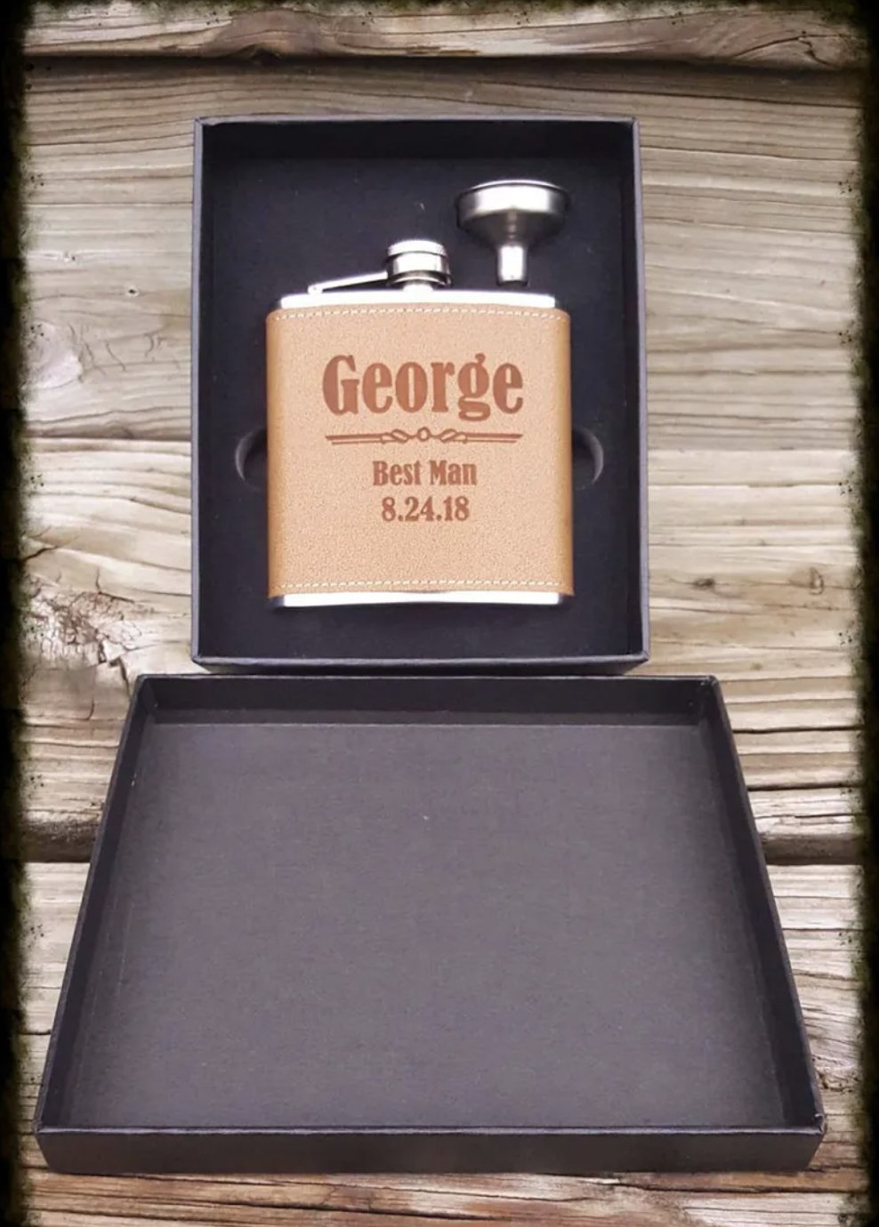 Picture Perfect Flask Set - Groovy Groomsmen Gifts