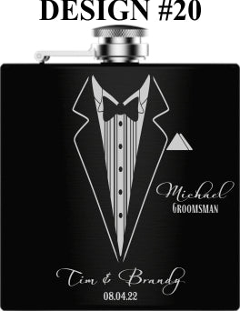 Picture Perfect Flask Set - Groovy Groomsmen Gifts