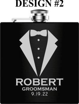 Picture Perfect Flask Set - Groovy Groomsmen Gifts