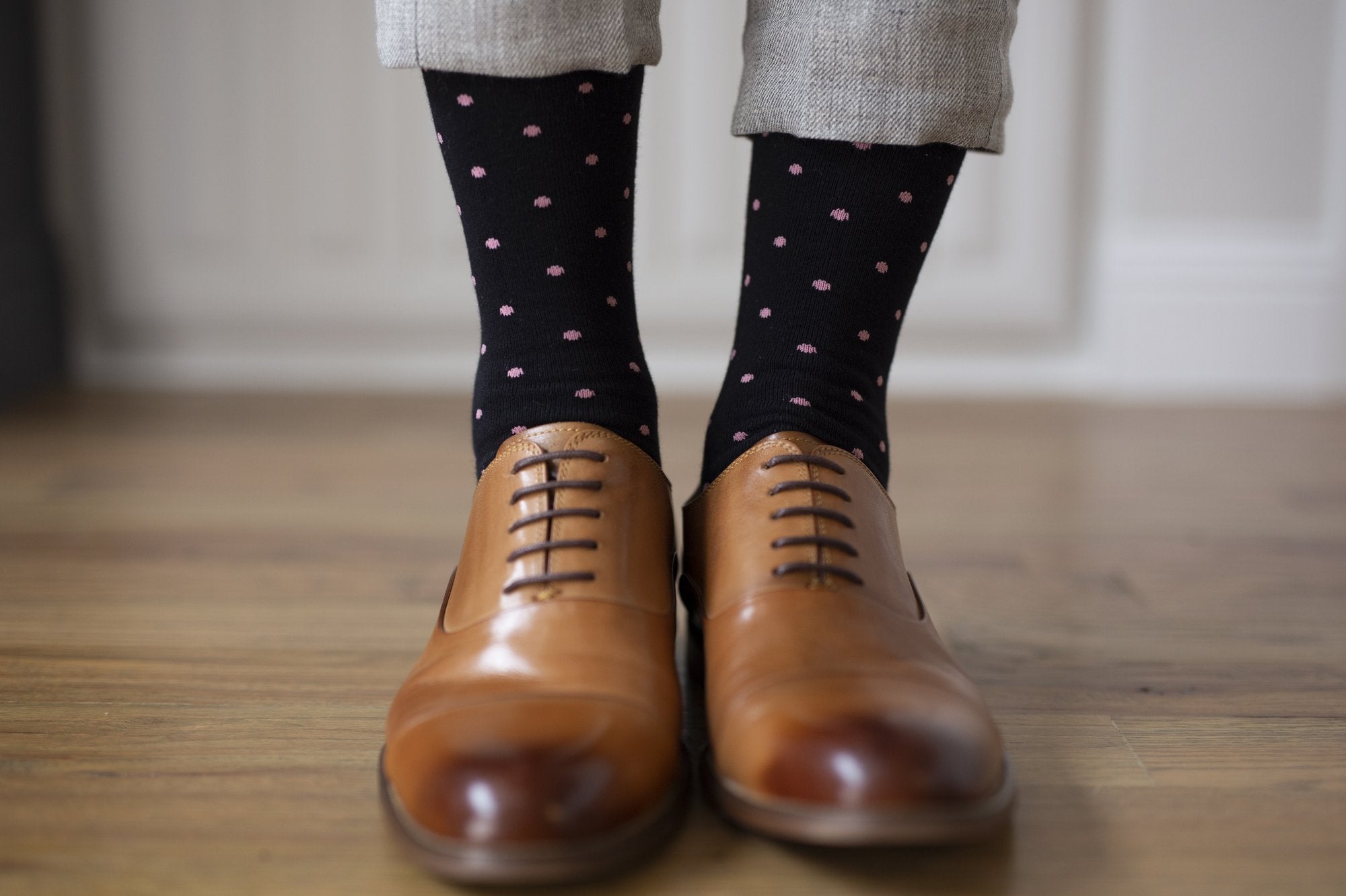 Groomsmen Socks Polka Dot Socks by Groovy Groomsmen Gifts