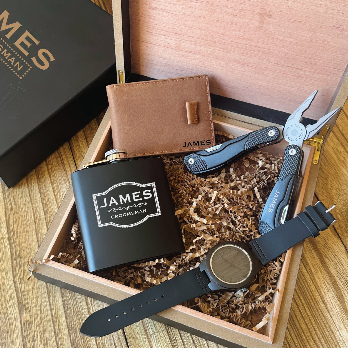 Groomsmen Proposal Premier Groomsman Gift Set by Groovy Groomsmen Gifts