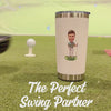 Groomsmen Golf Gift Caricature Tumbler