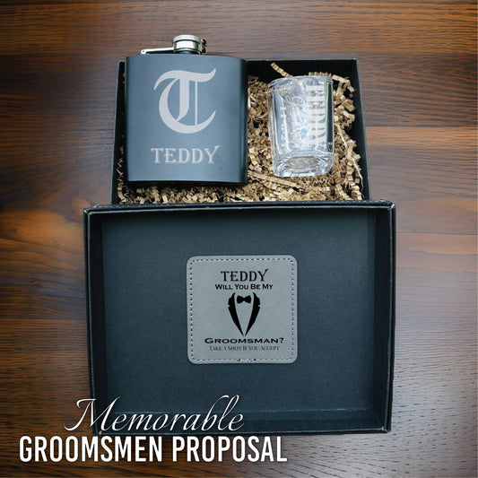 Proposal Box The Deal Maker by Groovy Groomsmen Gifts