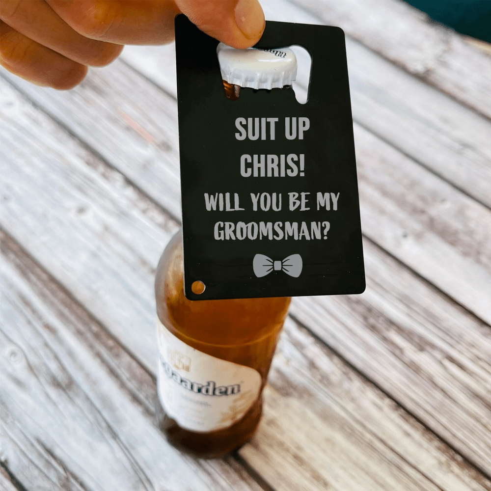 Proposal Card Pop The Proposal by Groovy Groomsmen Gifts