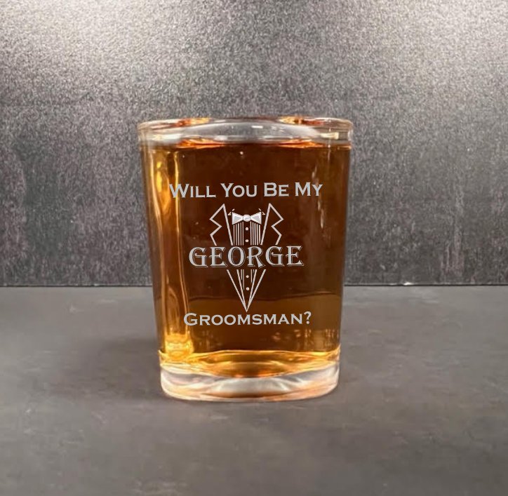 Proposal Proposal Shooter by Groovy Groomsmen Gifts