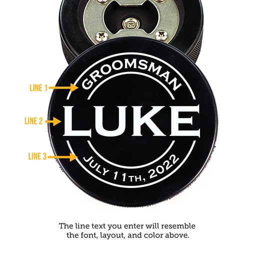 Puckin' Perfect Wedding Opener - Groovy Groomsmen Gifts