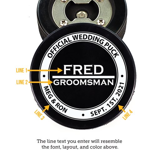 Puckin' Perfect Wedding Opener - Groovy Groomsmen Gifts