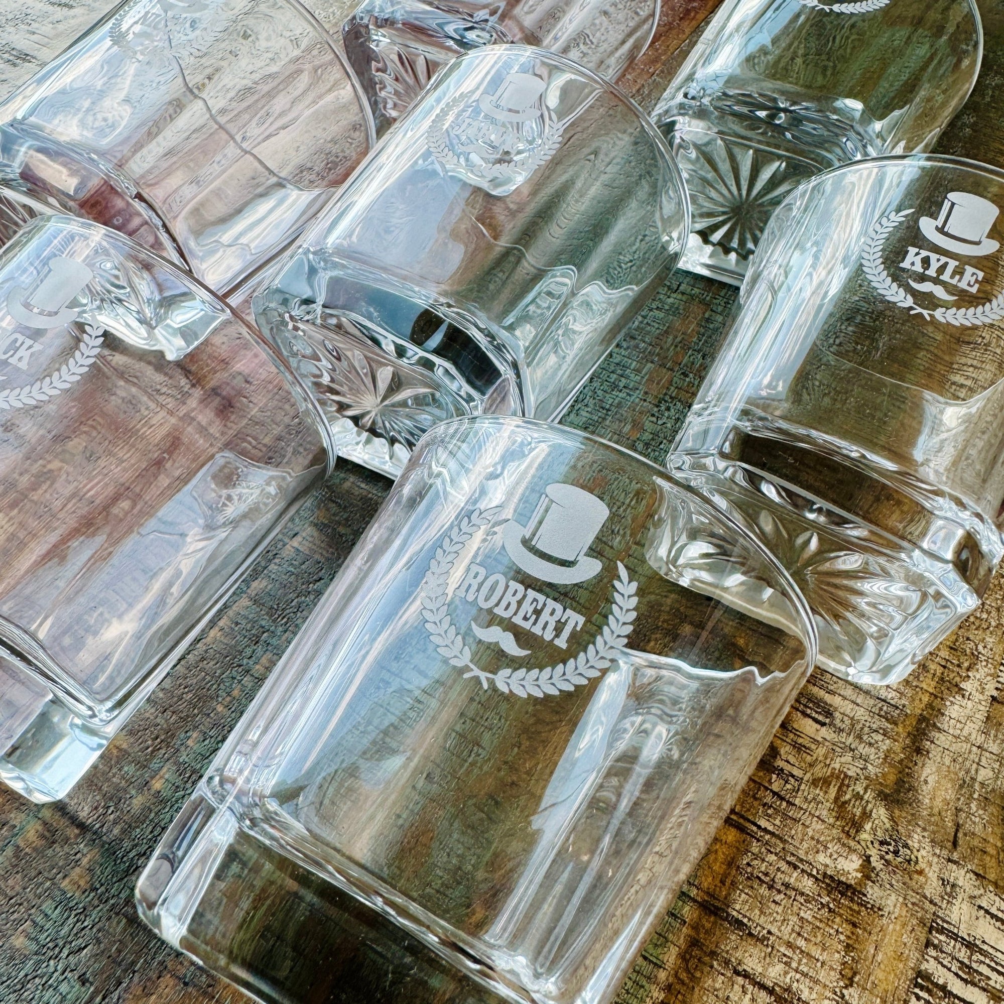 Quality Piece of Glass - Groovy Groomsmen Gifts