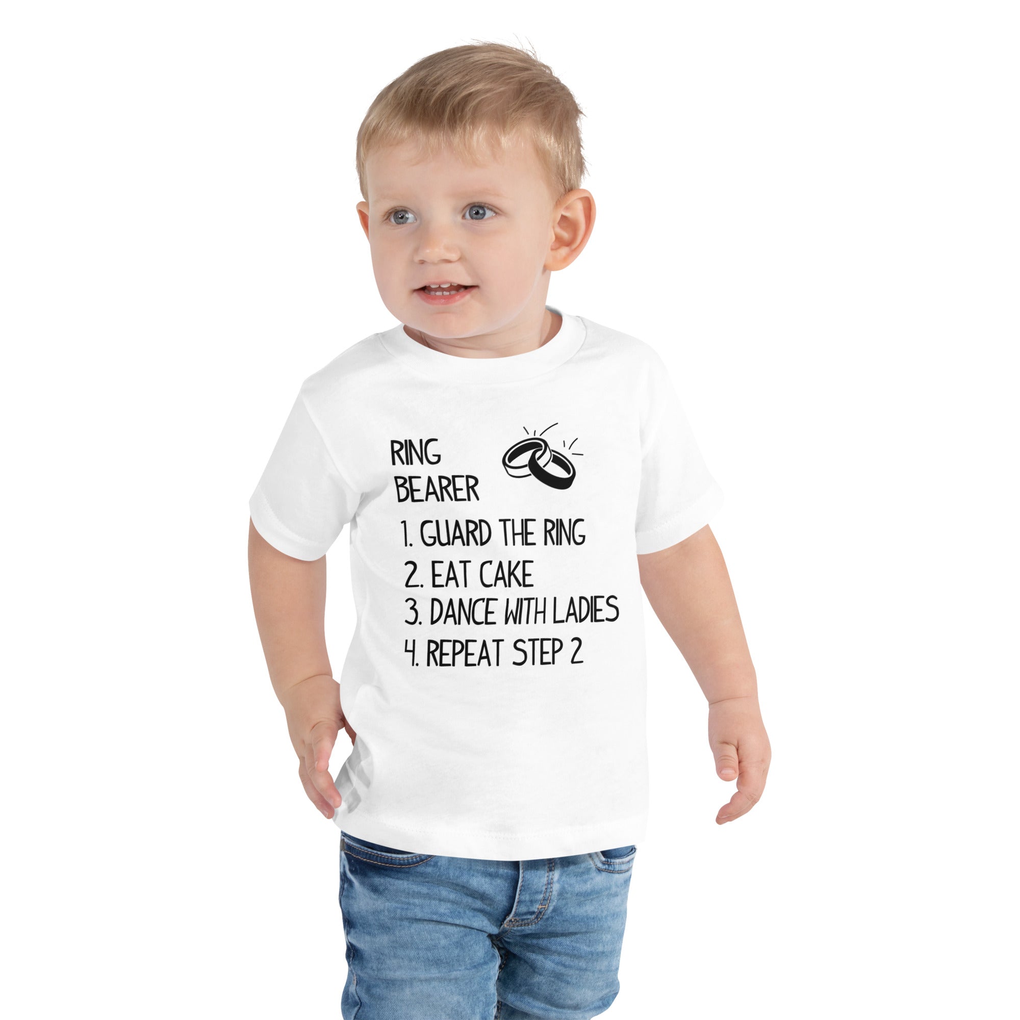 Ring Bearer Checklist Shirt by Groovy Groomsmen Gifts