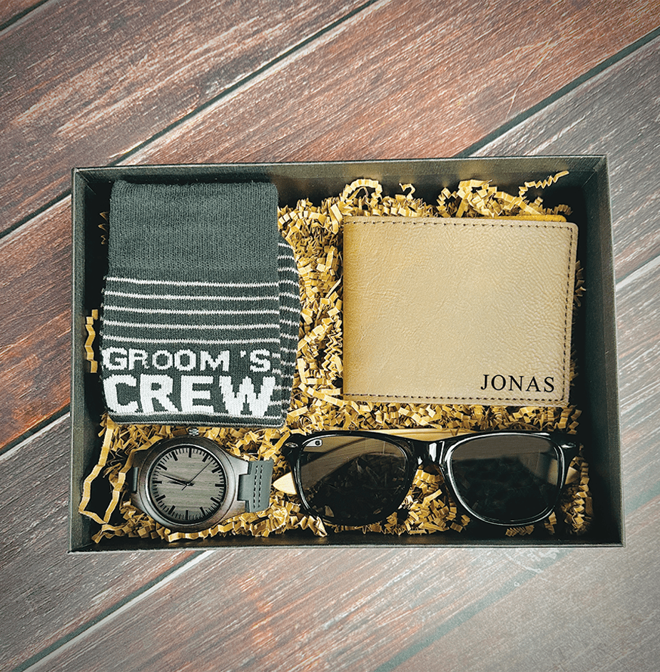 Ring Bearer Junior Groomsmen Gift Box Set by Groovy Groomsmen Gifts