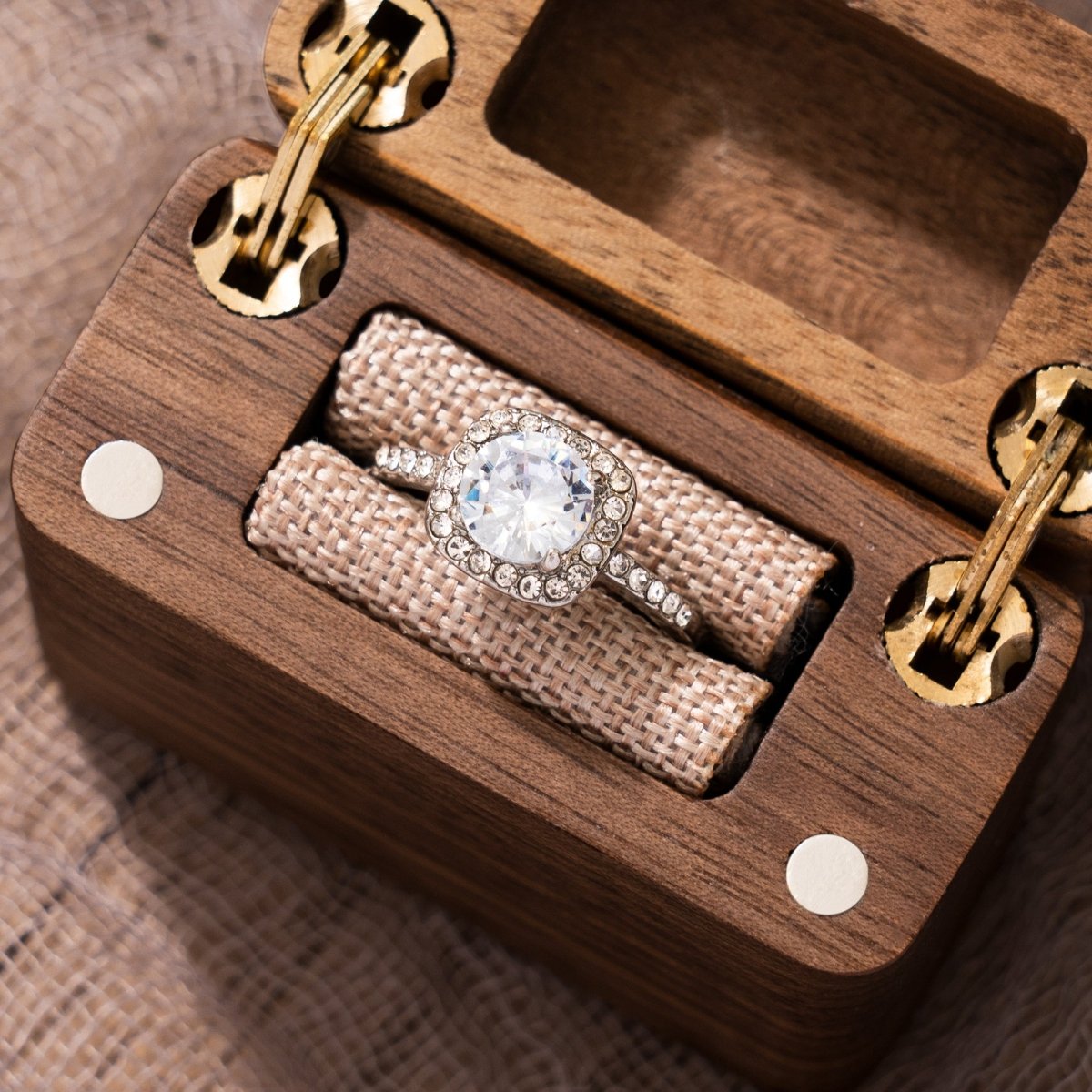 Ring Engagement Ring Box by Groovy Groomsmen Gifts