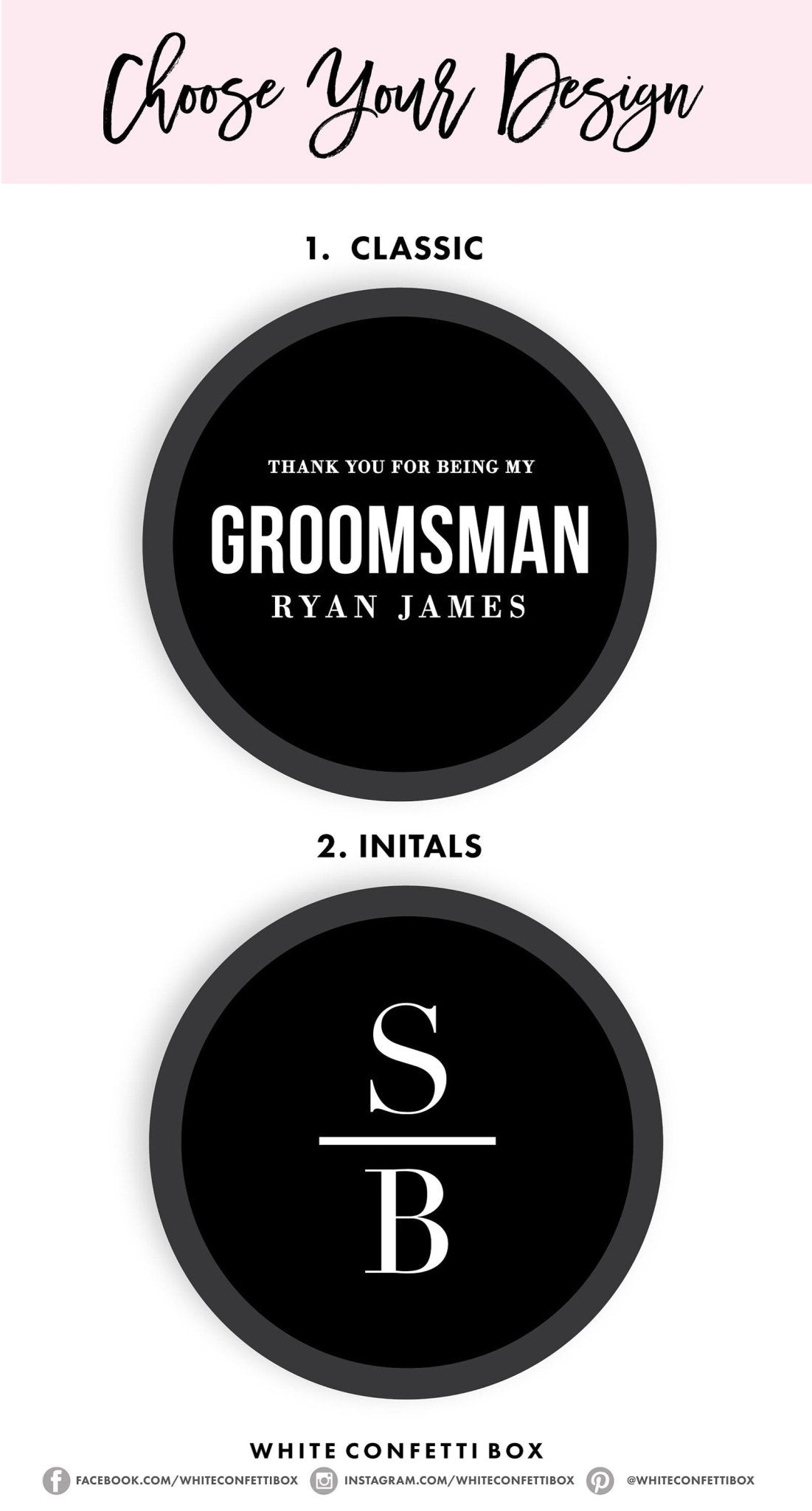 Round Em' Up - Groovy Groomsmen Gifts