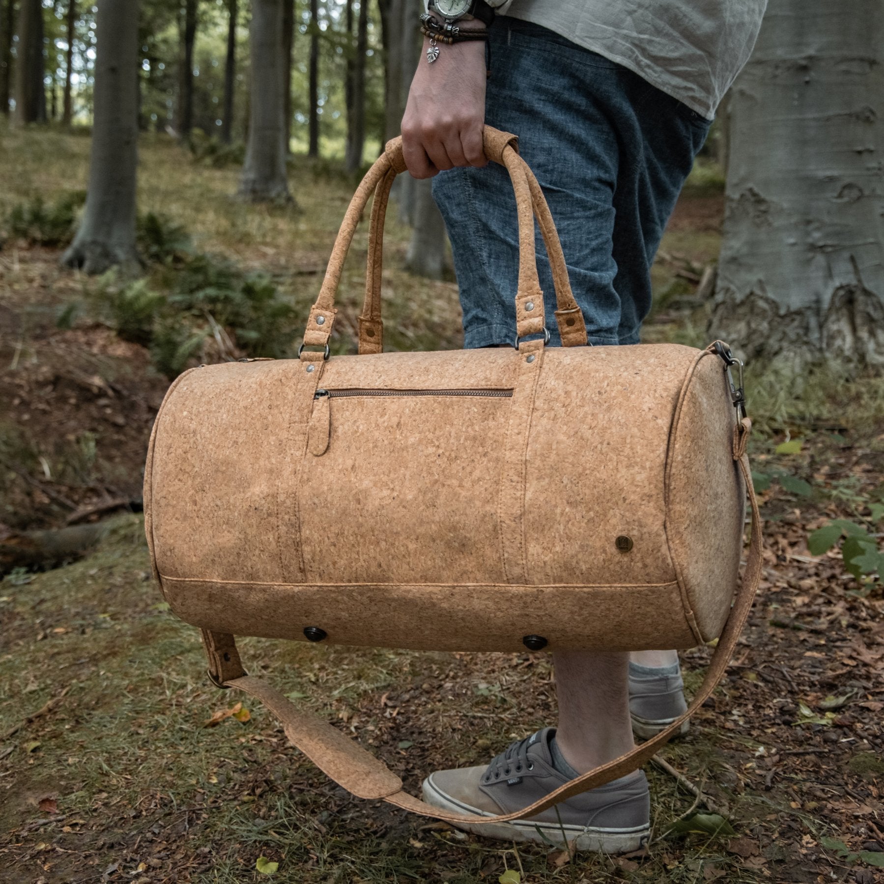 Duffels Rugged Vegan Duffel by Groovy Groomsmen Gifts