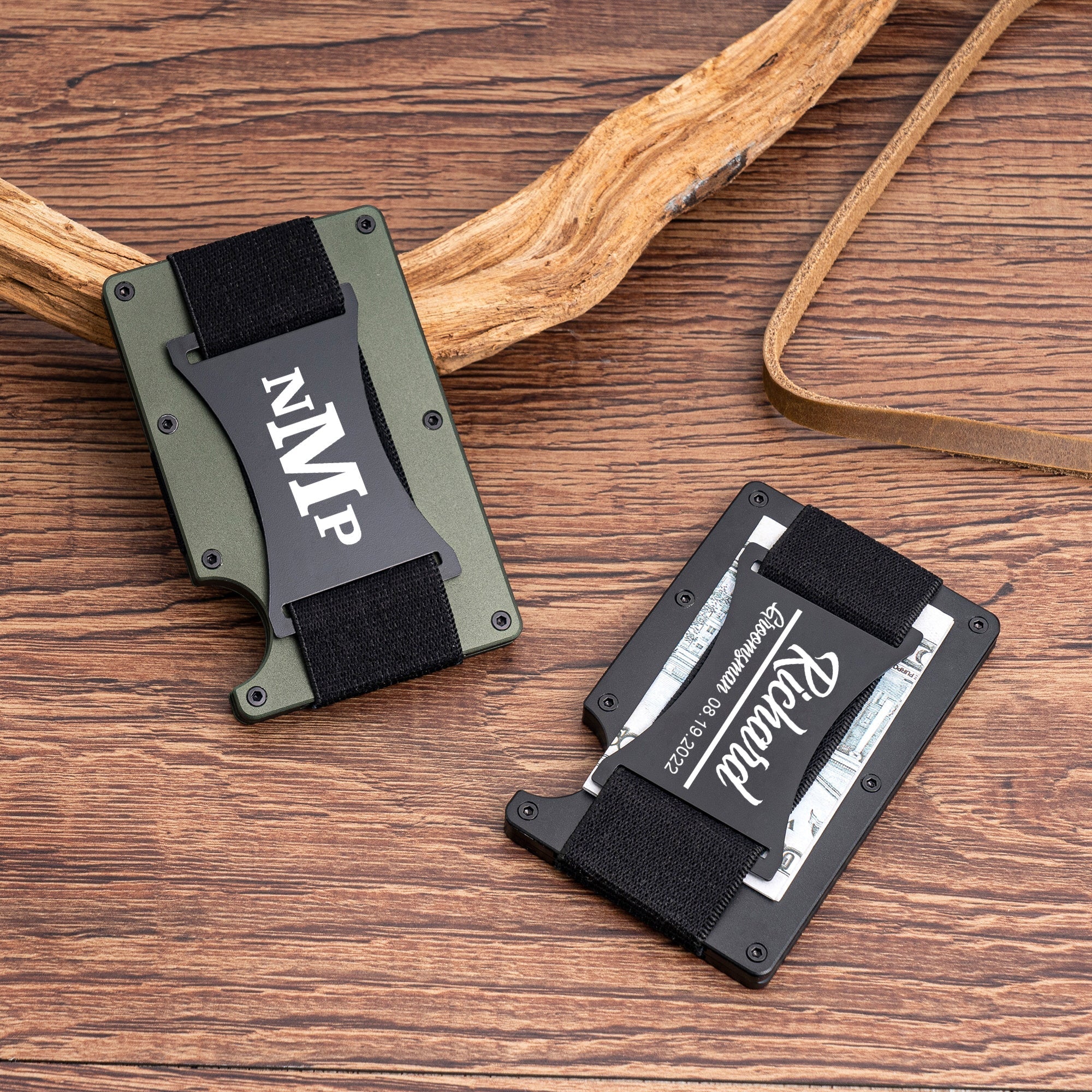 Secured Carry Wallet - Groovy Groomsmen Gifts