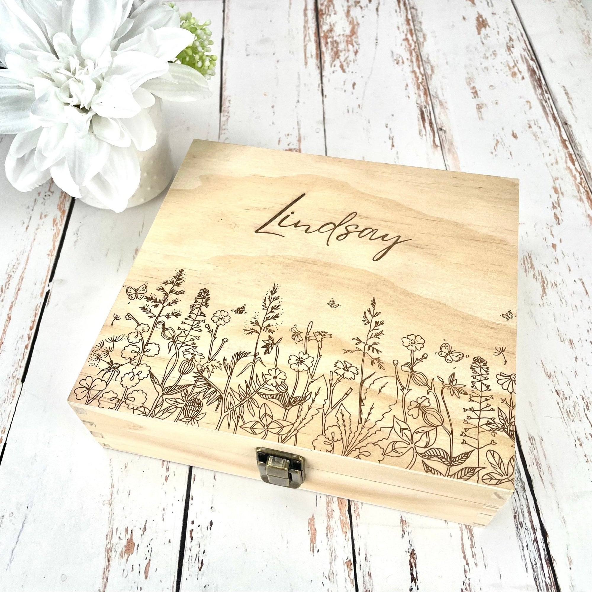 Sentimental Moments Keepsake Box by Groovy Groomsmen Gifts