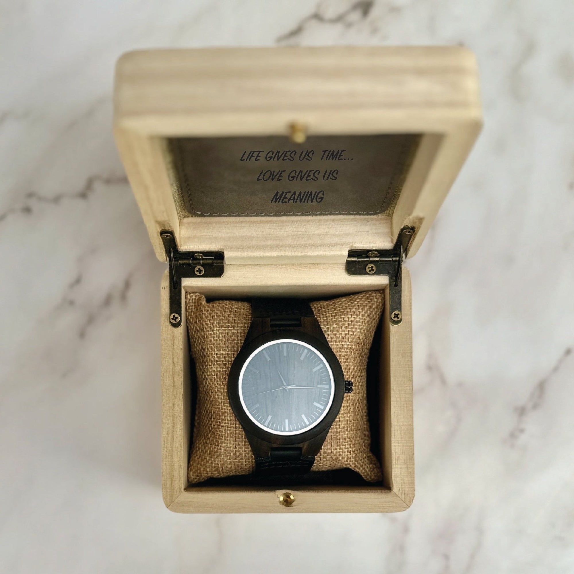 watch Sentimental Watch And Box by Groovy Groomsmen Gifts