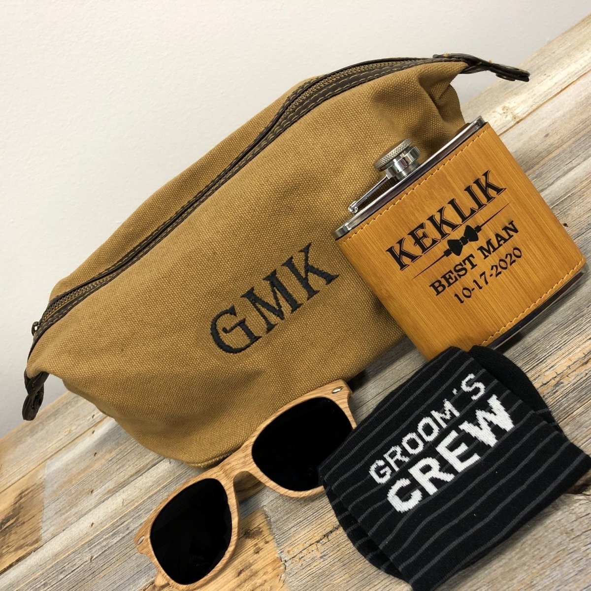 Set Bag to Basics by Groovy Groomsmen Gifts