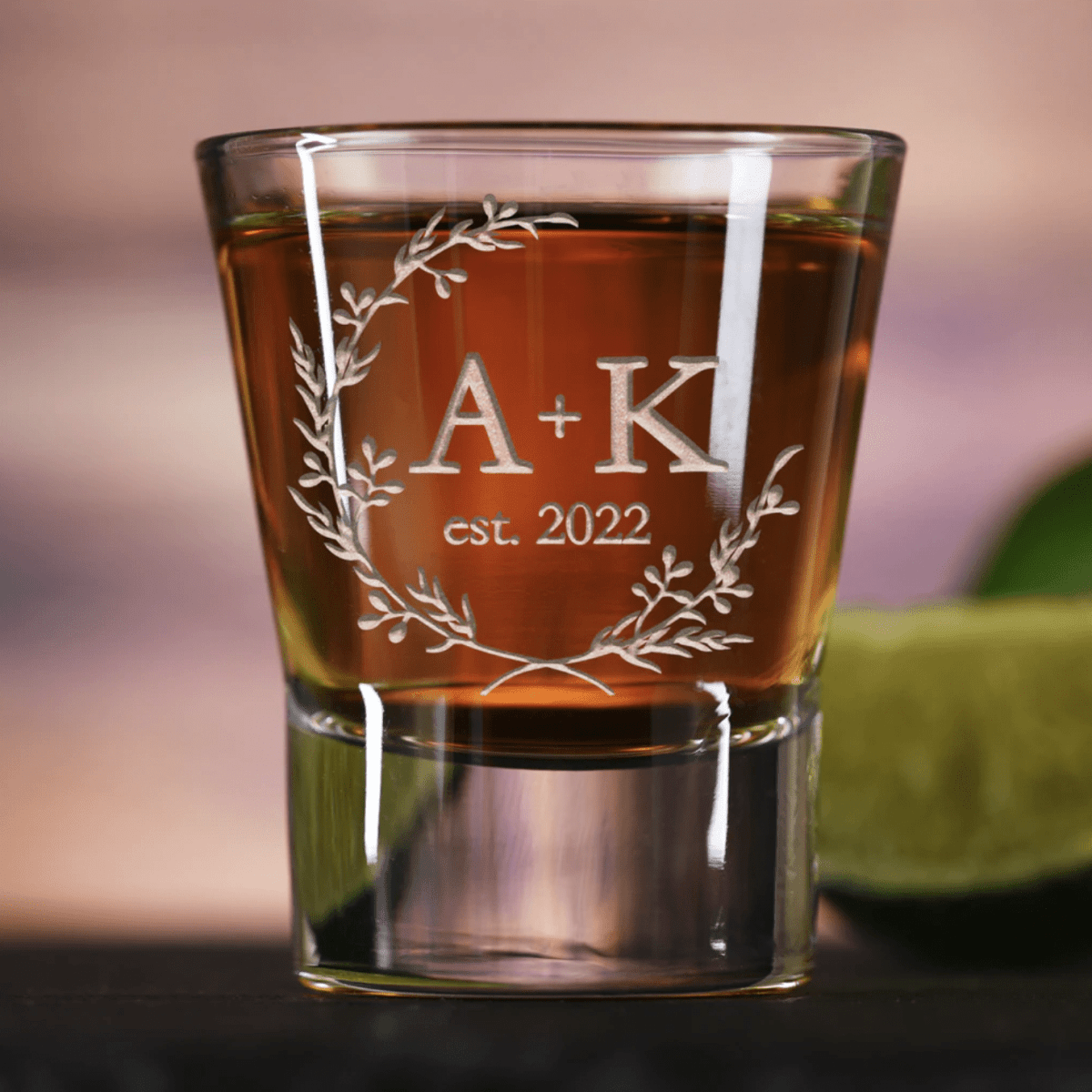 Shot Glasses Me &amp; You Shot Glass by Groovy Groomsmen Gifts