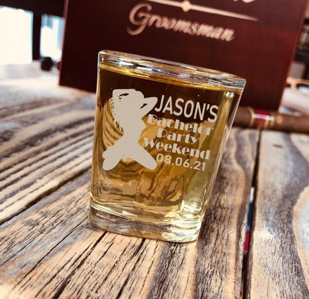 Shots Fired by Groovy Groomsmen Gifts