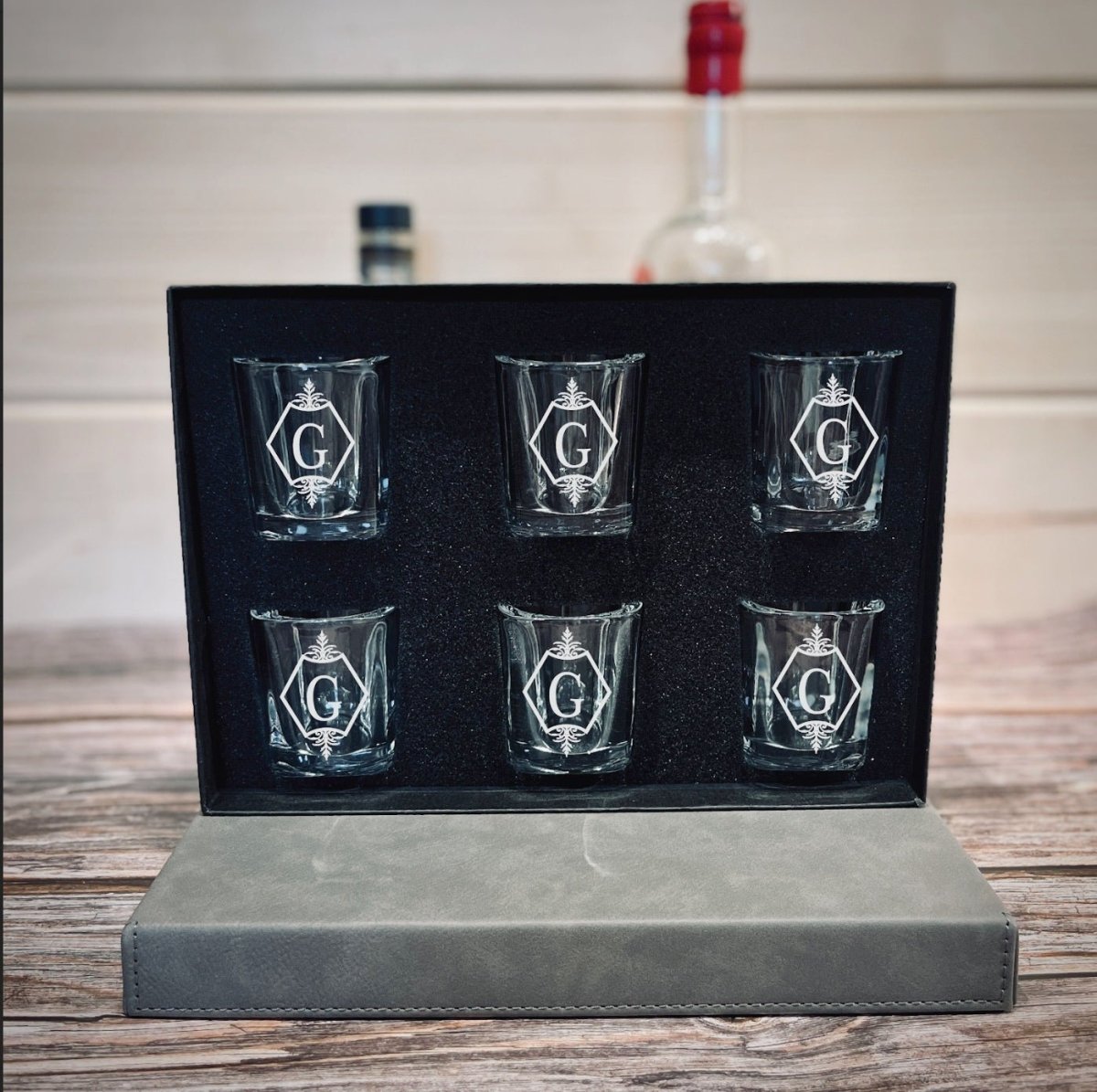 Shots In A Box by Groovy Groomsmen Gifts