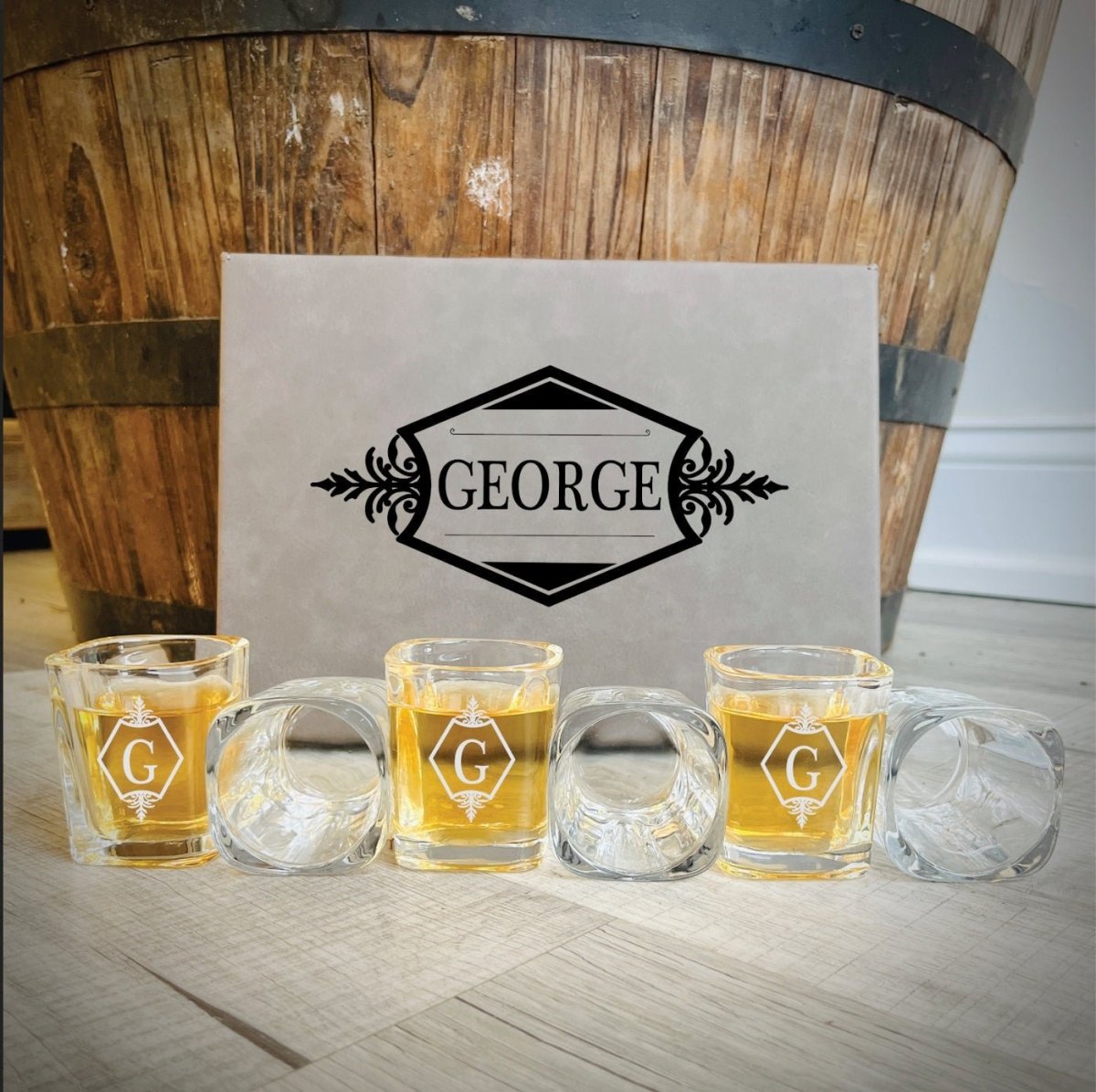 Shots In A Box by Groovy Groomsmen Gifts