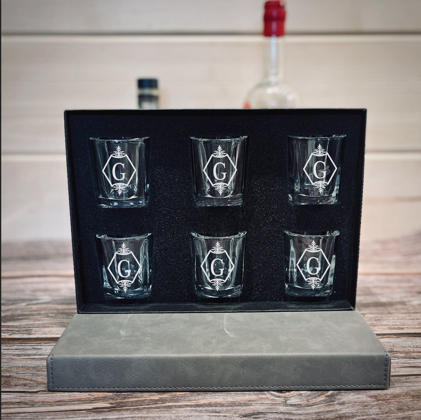 Shots In A Box - Groovy Groomsmen Gifts