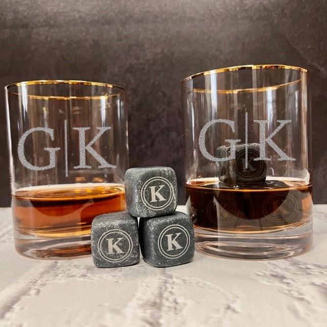 Sip and Stones by Groovy Groomsmen Gifts