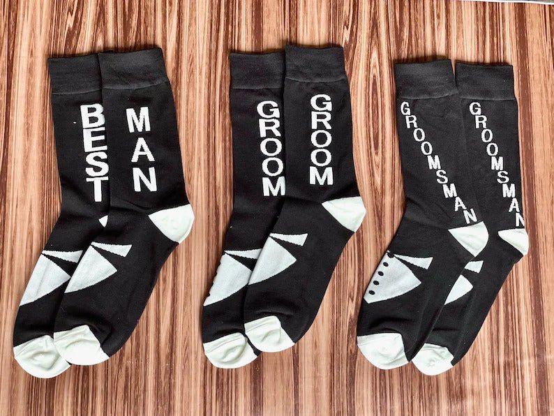 Socks Suit Up Socks by Groovy Groomsmen Gifts