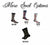 Socks Thank You Sock Labels by Groovy Groomsmen Gifts