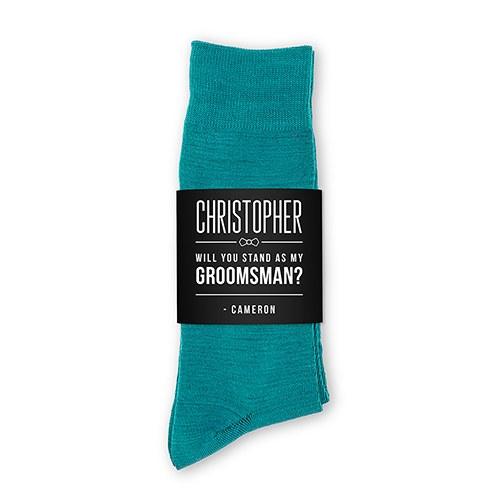 Wearables Solid Socks by Groovy Groomsmen Gifts