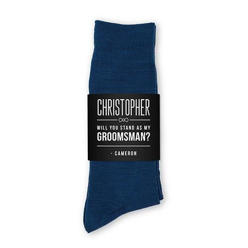 Wearables Solid Socks by Groovy Groomsmen Gifts