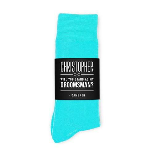 Wearables Solid Socks by Groovy Groomsmen Gifts